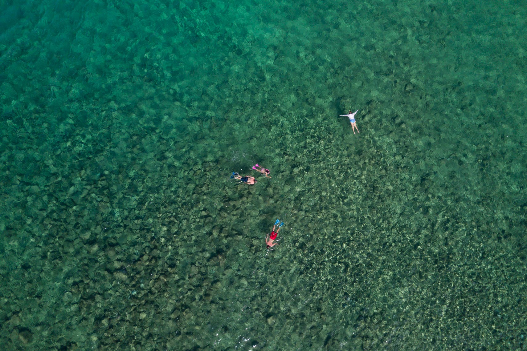 Drone Snorkeling