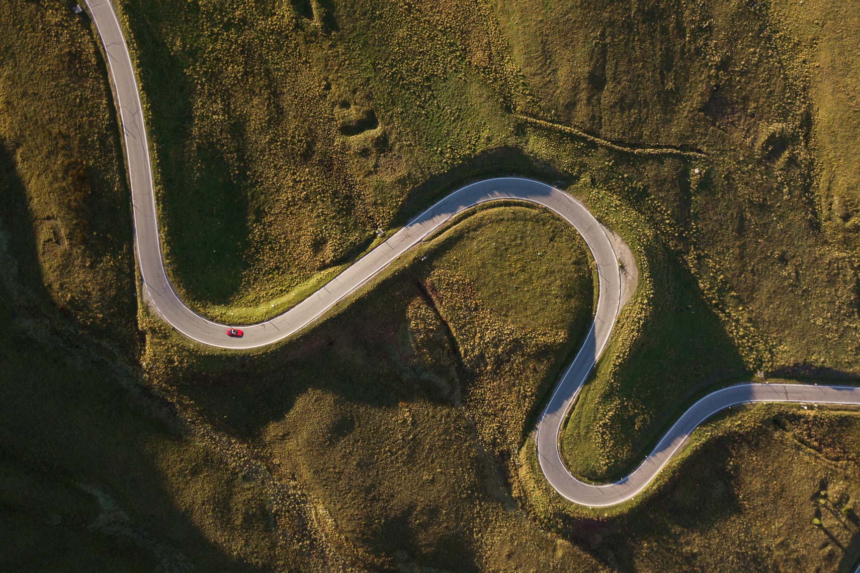 Dolomites Italy Car