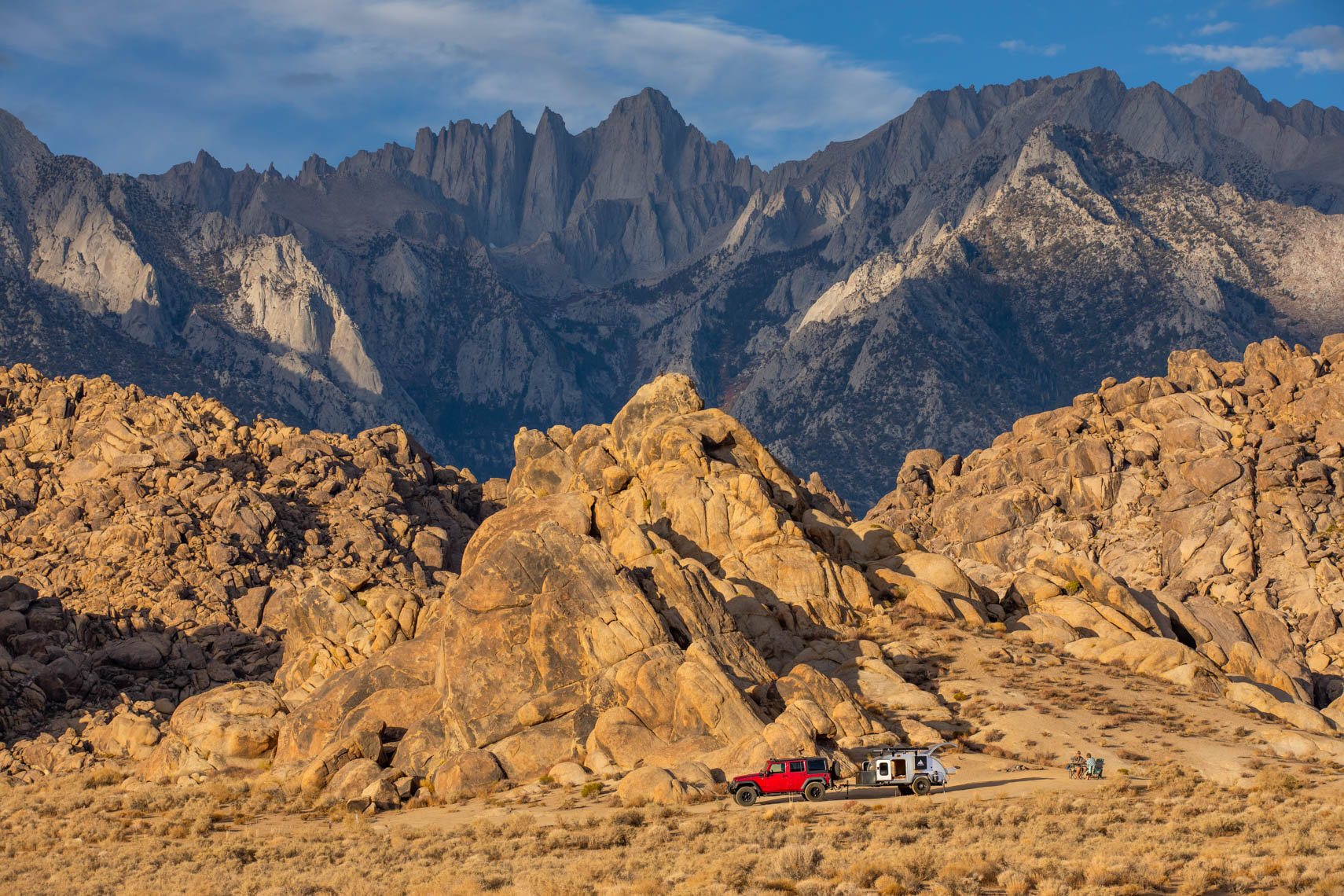 Alabama Hills Camp Site
