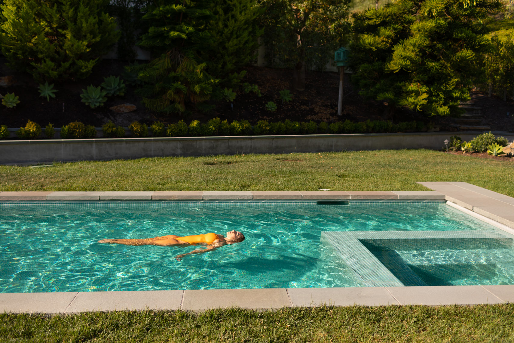 Floating Backyard Pool